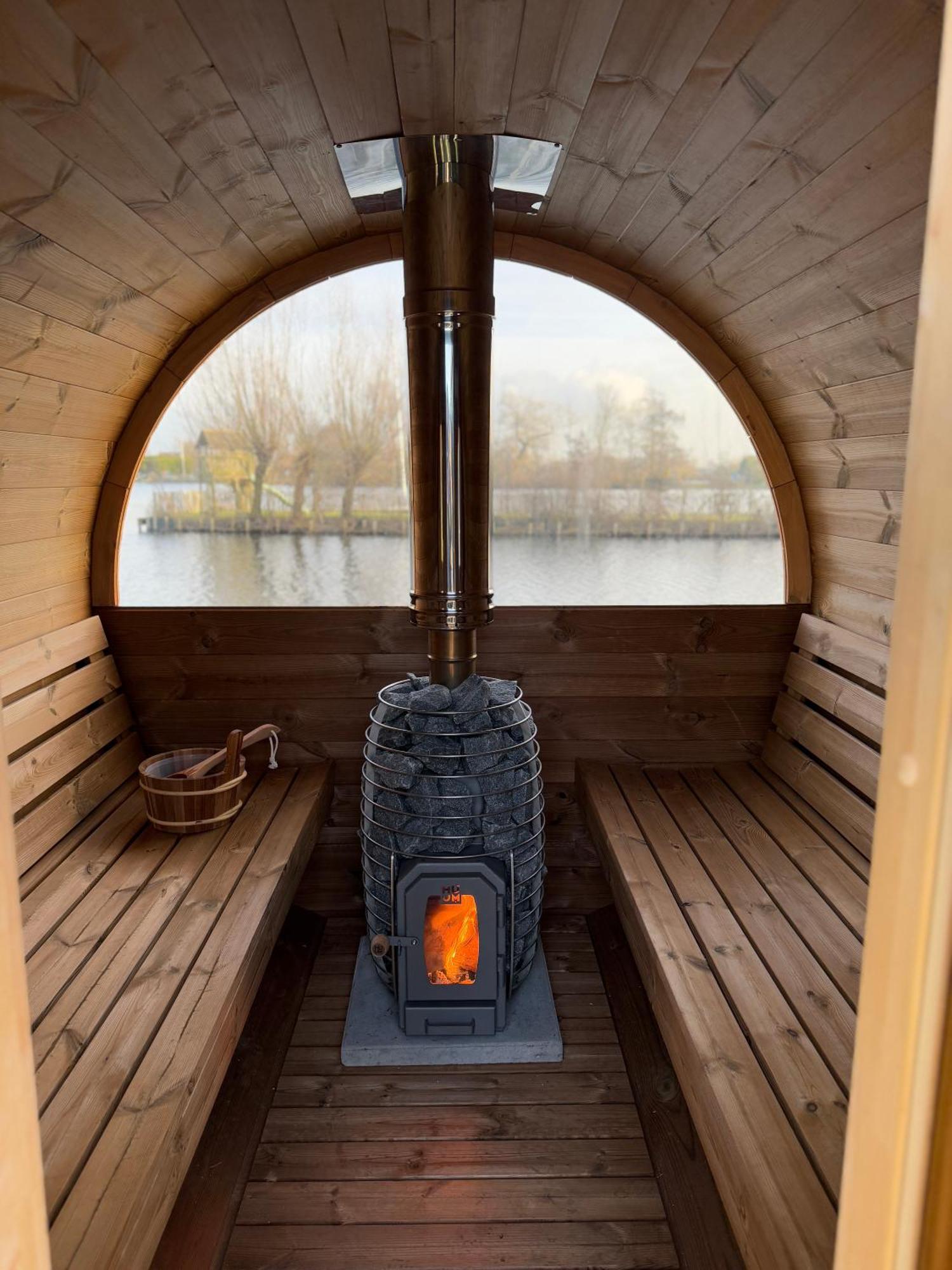 New - Private Residence With Sauna - On A Lake Near Amsterdam フィンケフェーン エクステリア 写真