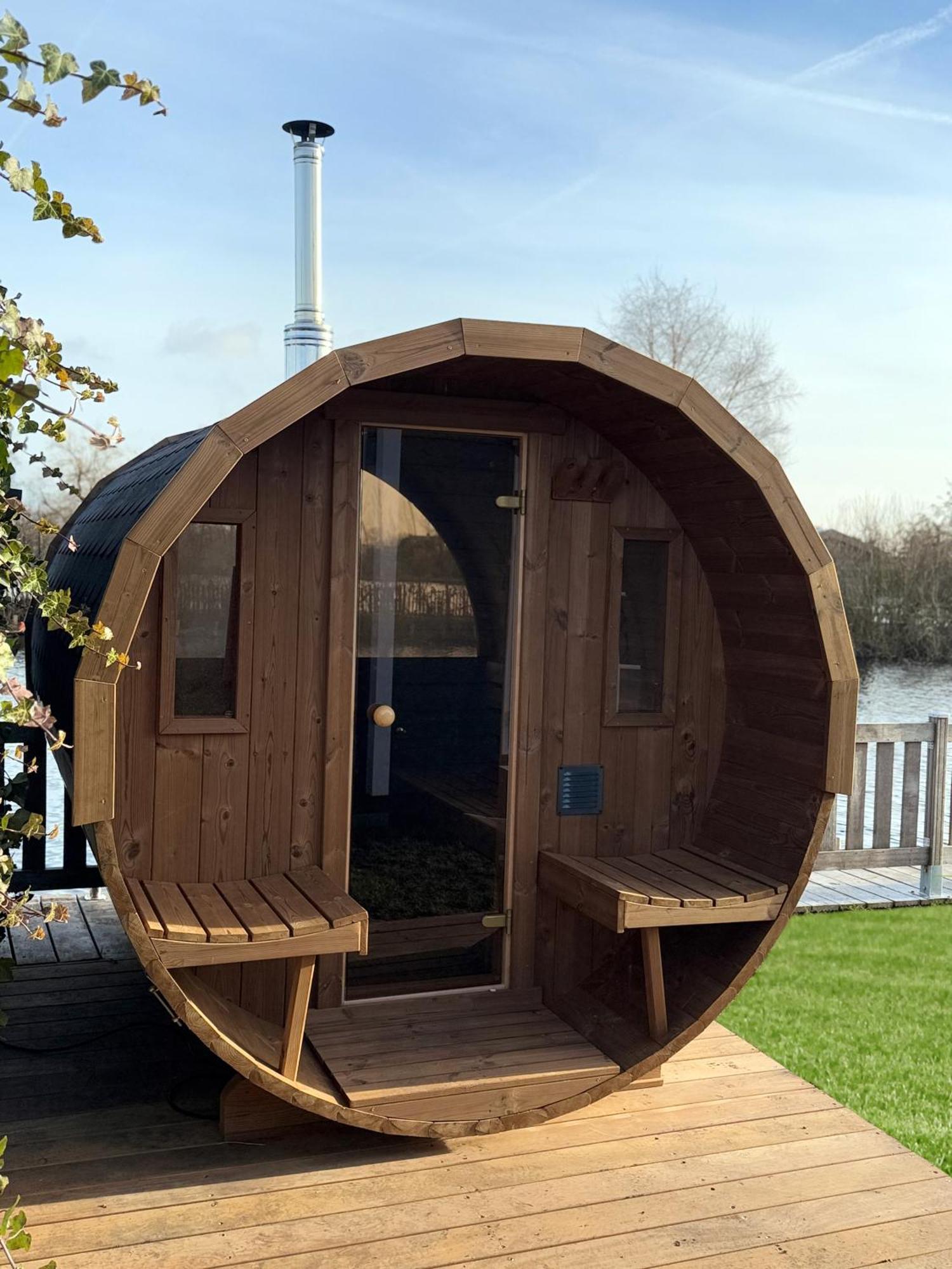 New - Private Residence With Sauna - On A Lake Near Amsterdam フィンケフェーン エクステリア 写真
